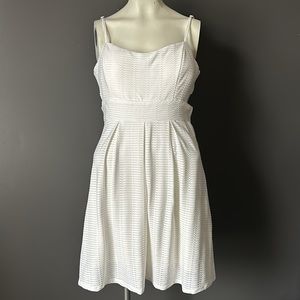 Material Girl White Dress with Side Cutouts Size Juniors L